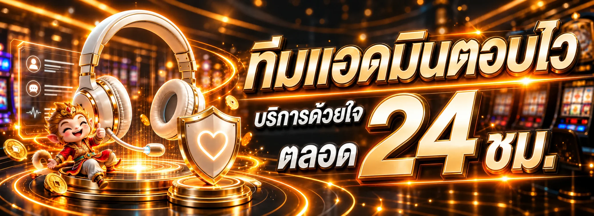 บริการช่วยเหลือผู้ใช้ G2GCHAMP ตลอด 24 ชั่วโมง