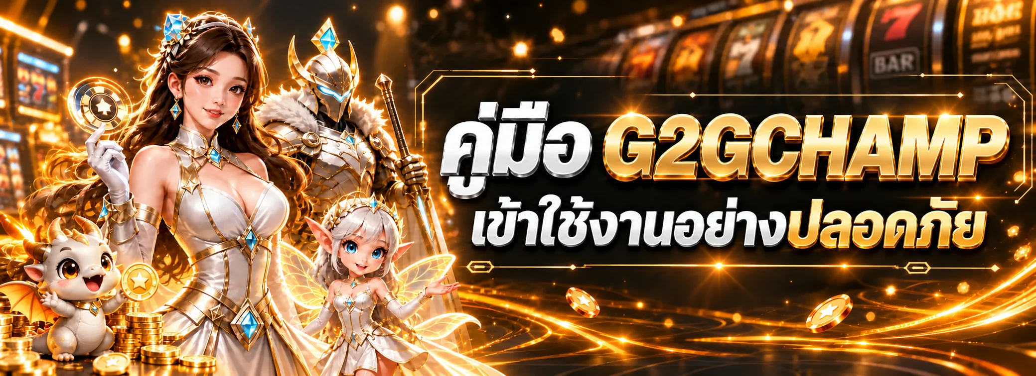 G2GCHAMP คู่มือเข้าใช้งานอย่างปลอดภัย 8 ขั้นตอน